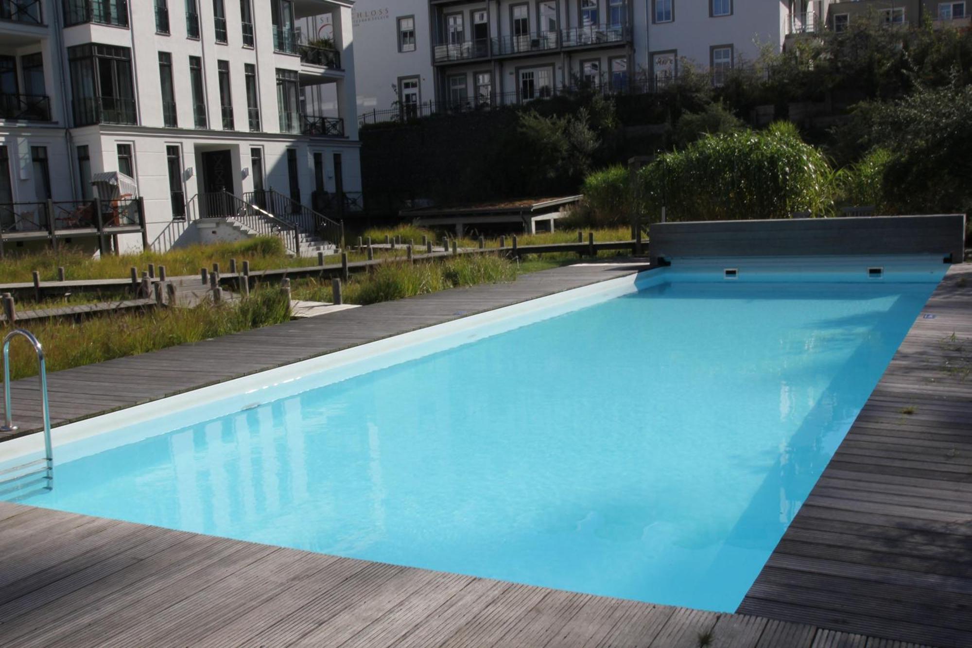 Pool Und Sauna Mit Meerblick, Direkt An Der Seebruecke - First Sellin Fewo 3 8 Exterior foto